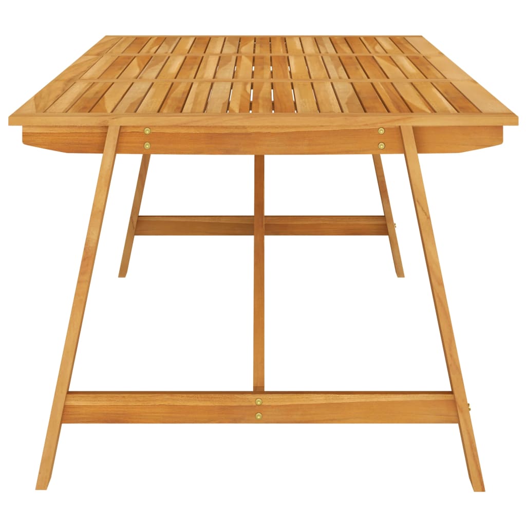NNEVL 7 Piece Garden Dining Set Grey-3