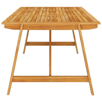 NNEVL 7 Piece Garden Dining Set Grey-3